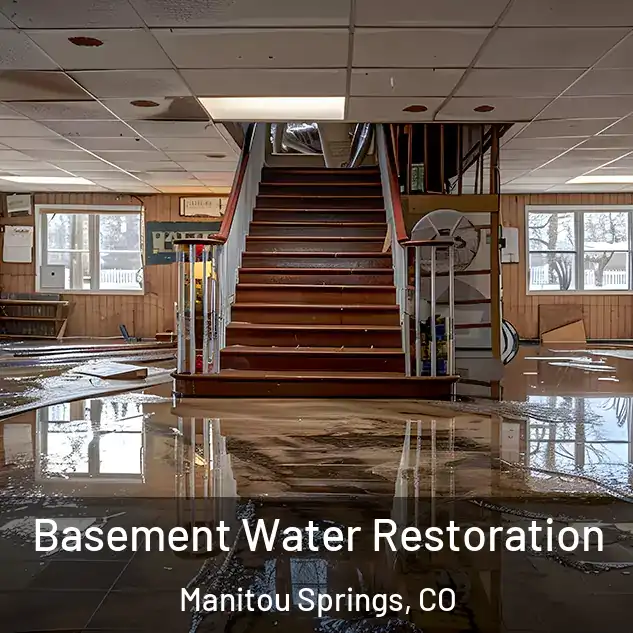  Basement Water Restoration Manitou Springs, CO