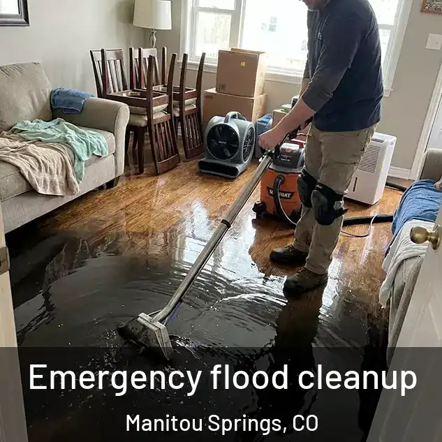  Emergency flood cleanup Manitou Springs, CO
