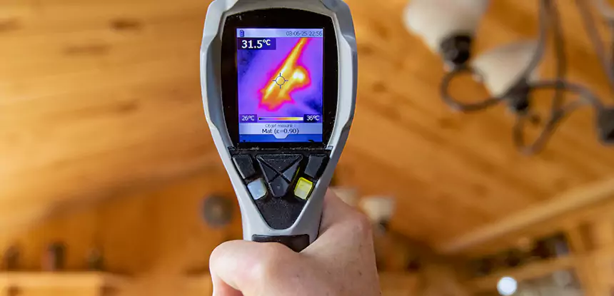 Infrared Camera Roof Leak Detection in Manitou Springs