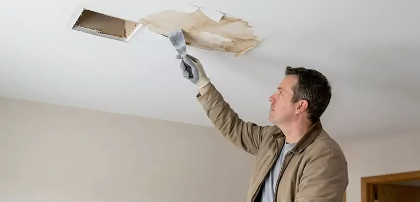 Dry Ceiling After Water Leak in Manitou Springs