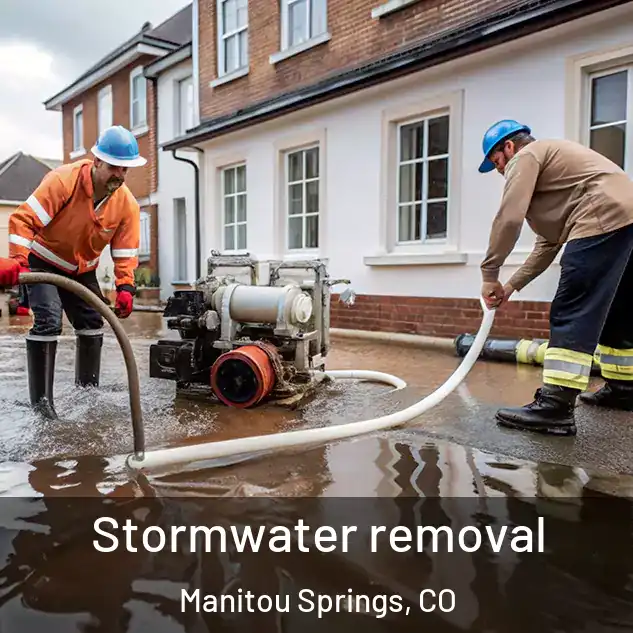  Stormwater removal Manitou Springs, CO